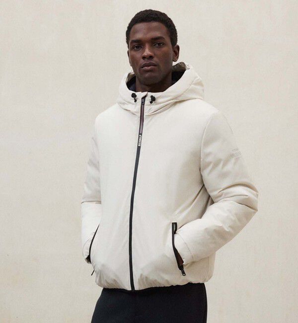 ECOALF「CARTES ジャケット / CARTES JACKET MAN」|ブルゾン・スタジャン|オフホワイト