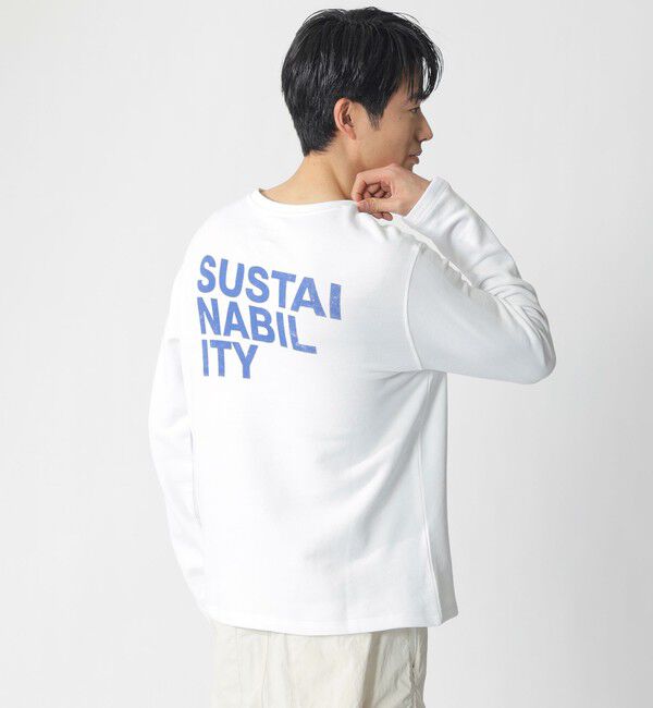 ECOALF「SUSTANO バックプリント スウェット / SUSTANO BACK LONGSLEEVE MAN」|Tシャツ・カットソー|