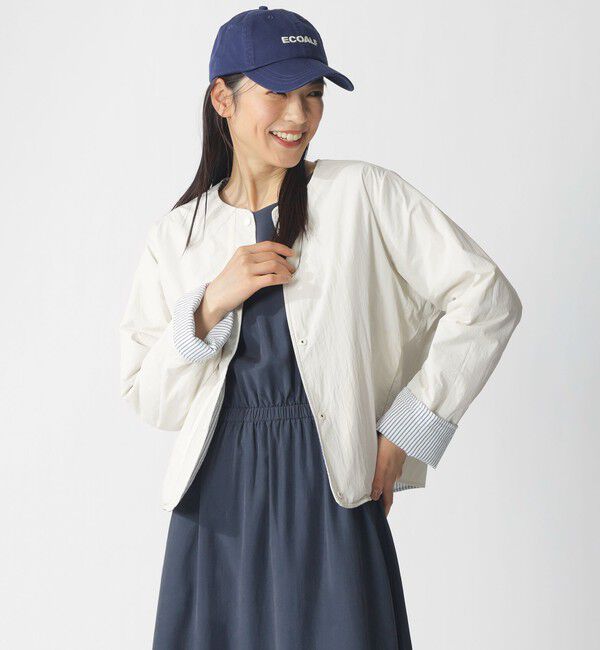 ECOALF「GABI リバーシブル ジャケット / GABI JACKET WOMAN」|ブルゾン・スタジャン|