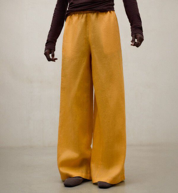 ECOALF「MOSSI パンツ / MOSSI LINEN PANTS WOMAN」|その他|オレンジ
