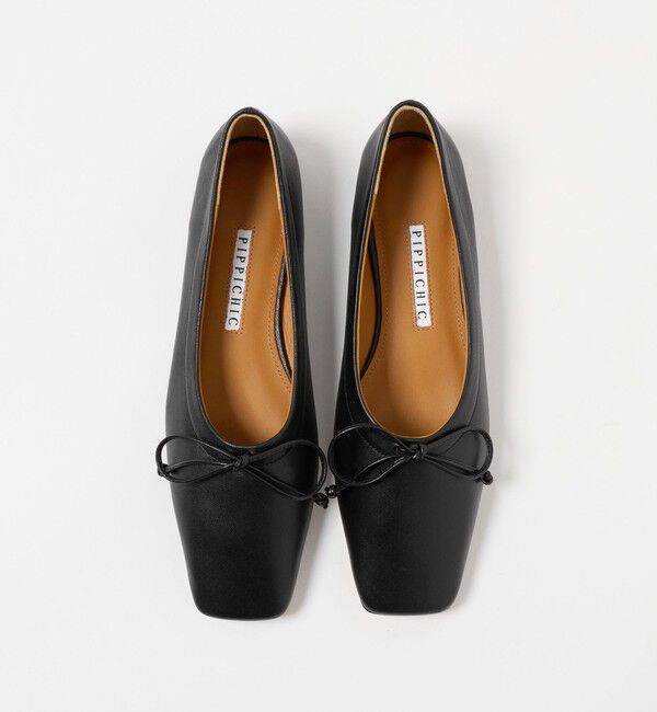 UNITED ARROWS「＜PIPPICHIC＞AMBER バレエシューズ」|バレエシューズ|BLACK
