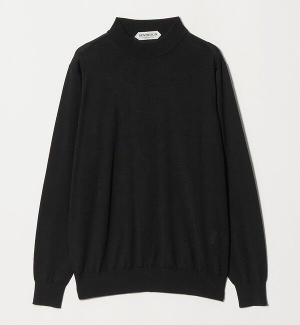 UNITED ARROWS「＜SOVEREIGN＞ハイゲージ モックネック ニット」|ニット・セーター|