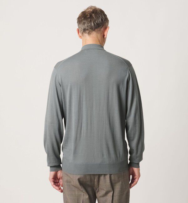 UNITED ARROWS「＜SOVEREIGN＞ ハイゲージ ニット ポロシャツ」|ニット・セーター|