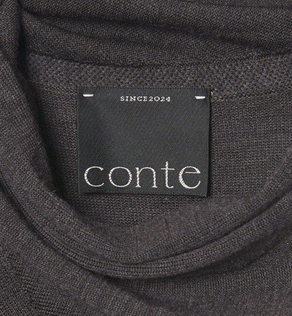 conte「＜conte＞ストール ロングカーディガン」|カーディガン|