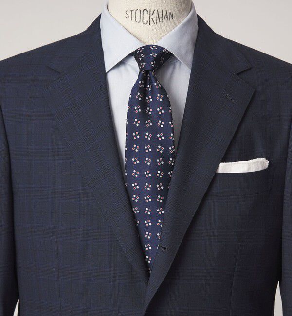 UNITED ARROWS green label relaxing「GLR ポリエステル ウォッシャブル コモン2 ネクタイ」|ネクタイ・蝶ネクタイ|NAVY