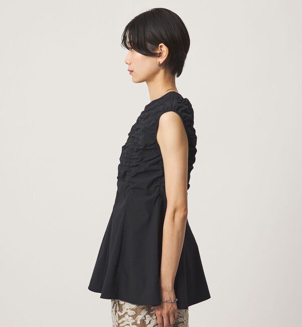 UNITED ARROWS green label relaxing「シャーリング ブラウス」|シャツ・ブラウス|