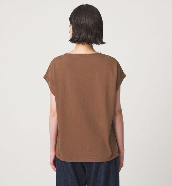 UNITED ARROWS green label relaxing「＜To b. by agnes b.コラボ＞ロゴ フレンチスリーブ Tシャツ」|Tシャツ・カットソー|