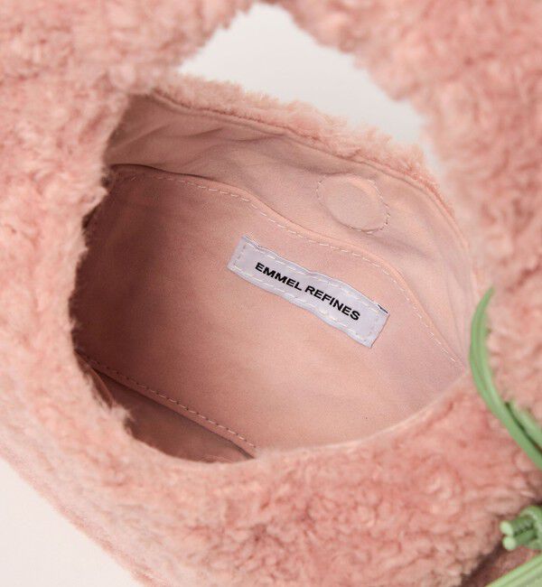 EMMEL REFINES「＜EMMEL REFINES＞EM カーリー フェイクファー ムーンバッグ」|その他|