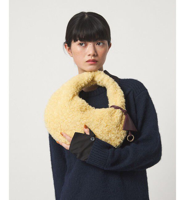 EMMEL REFINES「＜EMMEL REFINES＞EM カーリー フェイクファー ムーンバッグ」|その他|