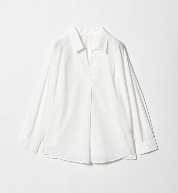 UNITED ARROWS green label relaxing「スキッパー ドルマン シャツ」|シャツ・ブラウス|OFF WHITE