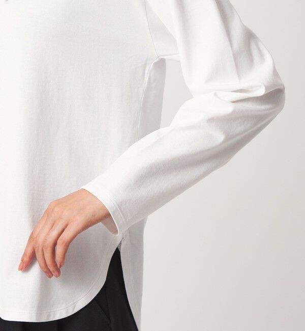UNITED ARROWS green label relaxing「ロゴ ロングスリーブ Tシャツ」|Tシャツ・カットソー|