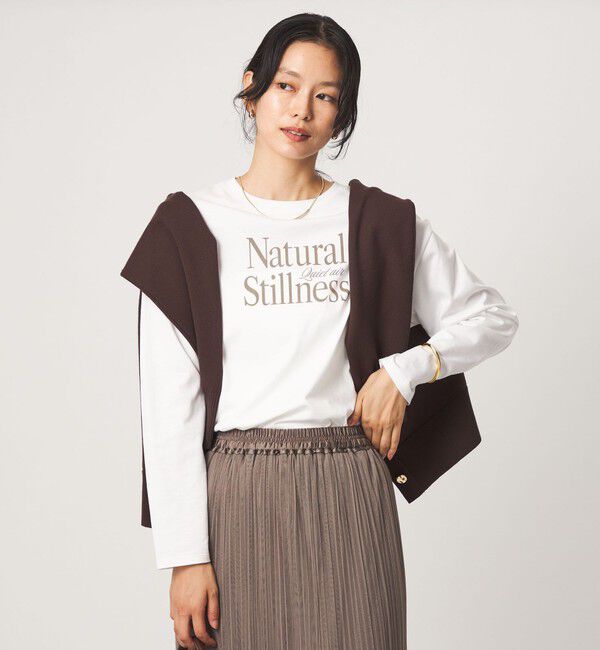 UNITED ARROWS green label relaxing「ロゴ ロングスリーブ Tシャツ」|Tシャツ・カットソー|