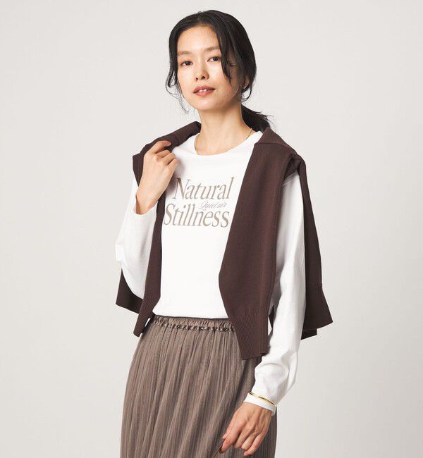 UNITED ARROWS green label relaxing「ロゴ ロングスリーブ Tシャツ」|Tシャツ・カットソー|