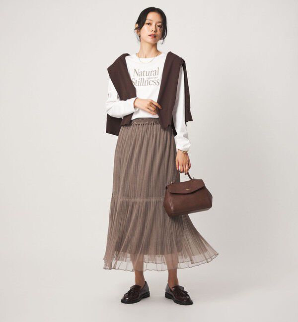 UNITED ARROWS green label relaxing「ロゴ ロングスリーブ Tシャツ」|Tシャツ・カットソー|