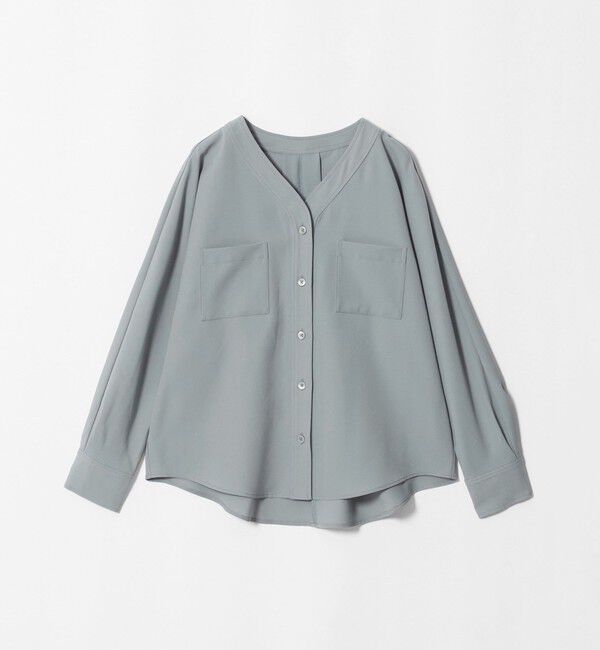 UNITED ARROWS green label relaxing「ツイル ポケット シャツ マシンウォッシャブル ストレッチ」|シャツ・ブラウス|