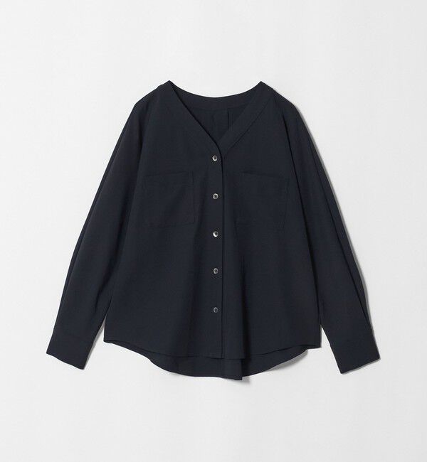 UNITED ARROWS green label relaxing「ツイル ポケット シャツ マシンウォッシャブル ストレッチ」|シャツ・ブラウス|