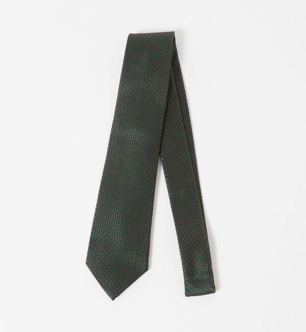 UNITED ARROWS green label relaxing「GLR シルク3 8.0cm ドット ネクタイ」|ネクタイ・蝶ネクタイ|OLIVE
