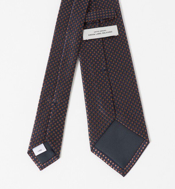 UNITED ARROWS green label relaxing「GLR シルク3 8.0cm ドット ネクタイ」|ネクタイ・蝶ネクタイ|