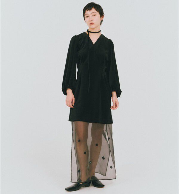 UNITED ARROWS green label relaxing「＜GLR_MINE＞ビジュー キャミソール ワンピース」|ワンピース|
