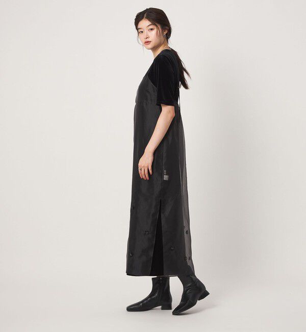 UNITED ARROWS green label relaxing「＜GLR_MINE＞ビジュー キャミソール ワンピース」|ワンピース|