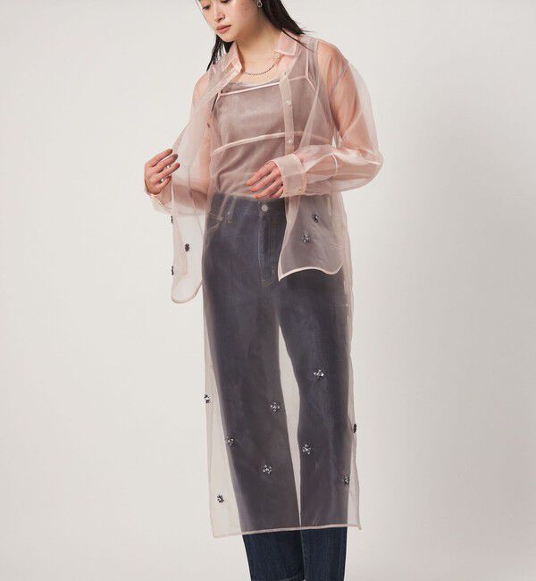 UNITED ARROWS green label relaxing「＜GLR_MINE＞ビジュー キャミソール ワンピース」|ワンピース|