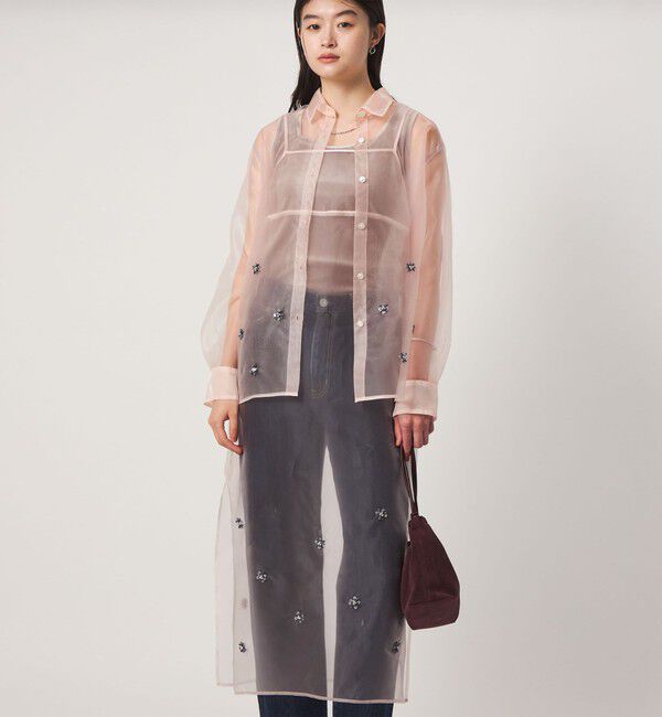 UNITED ARROWS green label relaxing「＜GLR_MINE＞ビジュー キャミソール ワンピース」|ワンピース|