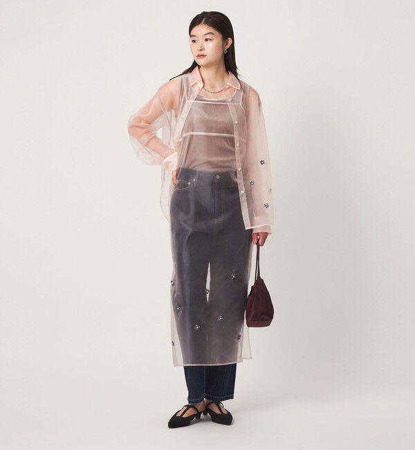 UNITED ARROWS green label relaxing「＜GLR_MINE＞ビジュー キャミソール ワンピース」|ワンピース|