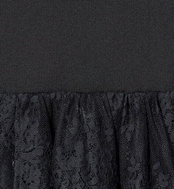UNITED ARROWS green label relaxing「＜GLR_MINE＞レース ドッキング ニット ビスチェ」|ベスト・ジレ|