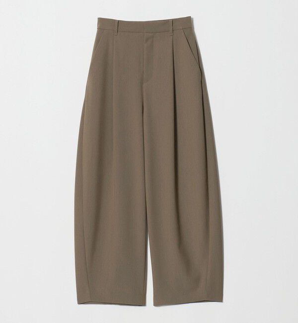 BEAUTY&YOUTH UNITED ARROWS「ポリエステルブレンド カーブパンツ」|スラックス|MOCA