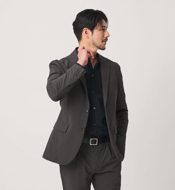 BEAUTY&YOUTH UNITED ARROWS「【WEB限定】 360&deg;MASTER スマート 2B ジャケット セットアップ対応 撥水 ストレッチ ウォッシャブル」|テーラードジャケット|DK.GRAY