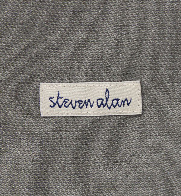 STEVEN ALAN「＜Steven Alan＞ シルクネップ オープンカラー カバーオール シャツ」|その他|