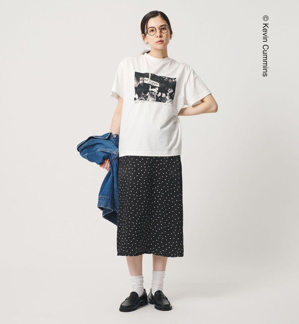 BEAUTY&YOUTH UNITED ARROWS「【別注】Kevin Cummins フォトプリント ショートスリーブ Tシャツ」|Tシャツ・カットソー|