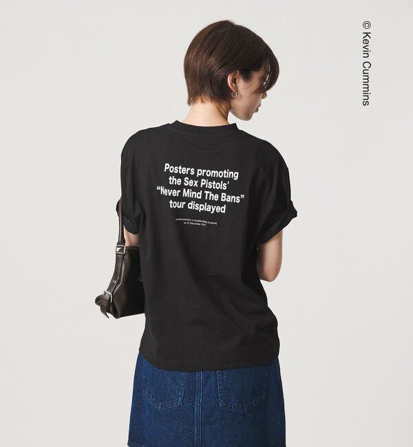BEAUTY&YOUTH UNITED ARROWS「【別注】Kevin Cummins フォトプリント ショートスリーブ Tシャツ」|Tシャツ・カットソー|