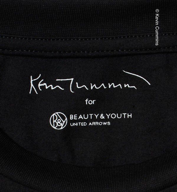 BEAUTY&YOUTH UNITED ARROWS「【別注】Kevin Cummins フォトプリント ショートスリーブ Tシャツ」|Tシャツ・カットソー|