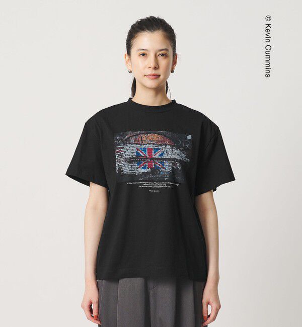 BEAUTY&YOUTH UNITED ARROWS「【別注】Kevin Cummins フォトプリント ショートスリーブ Tシャツ」|Tシャツ・カットソー|
