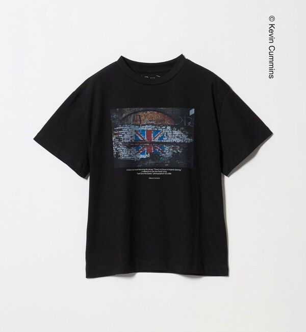BEAUTY&YOUTH UNITED ARROWS「【別注】Kevin Cummins フォトプリント ショートスリーブ Tシャツ」|Tシャツ・カットソー|