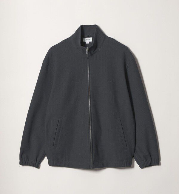 BEAUTY&YOUTH UNITED ARROWS「＜LACOSTE for BEAUTY&YOUTH＞ ワントーン ジップ ブルゾン」|カーディガン|DK.GRAY