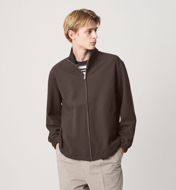 BEAUTY&YOUTH UNITED ARROWS「＜LACOSTE for BEAUTY&YOUTH＞ ワントーン ジップ ブルゾン」|カーディガン|