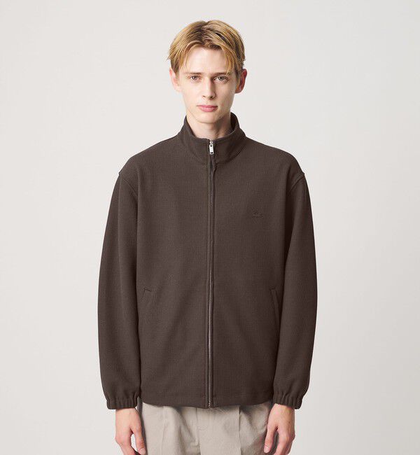 BEAUTY&YOUTH UNITED ARROWS「＜LACOSTE for BEAUTY&YOUTH＞ ワントーン ジップ ブルゾン」|カーディガン|