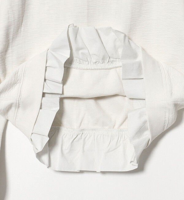 BEAUTY&YOUTH UNITED ARROWS「コットン ダブルフェイス ドッキング プルオーバー」|Tシャツ・カットソー|