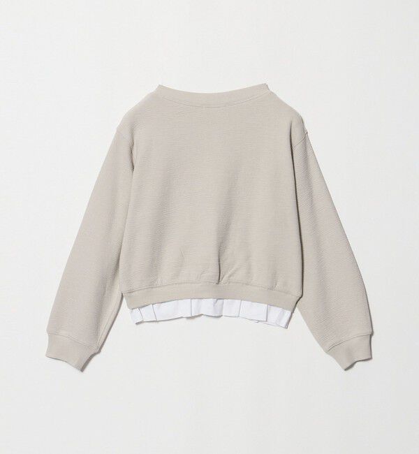 BEAUTY&YOUTH UNITED ARROWS「コットン ダブルフェイス ドッキング プルオーバー」|Tシャツ・カットソー|