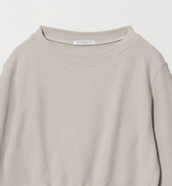 BEAUTY&YOUTH UNITED ARROWS「コットン ダブルフェイス ドッキング プルオーバー」|Tシャツ・カットソー|