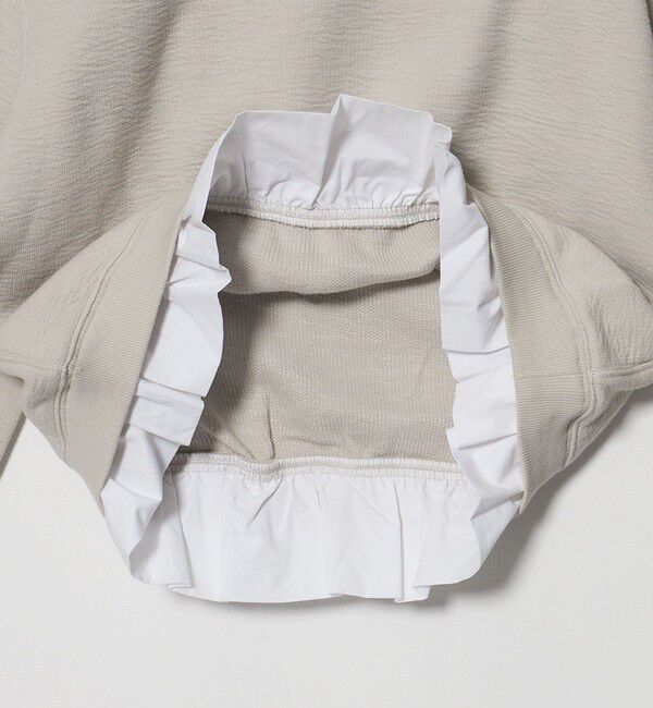 BEAUTY&YOUTH UNITED ARROWS「コットン ダブルフェイス ドッキング プルオーバー」|Tシャツ・カットソー|