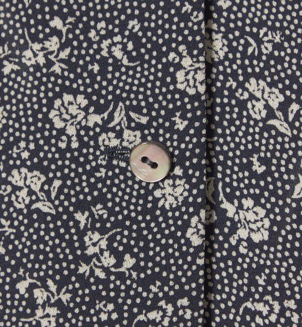 STEVEN ALAN「＜Steven Alan＞ドット フラワー ブラウス」|シャツ・ブラウス|