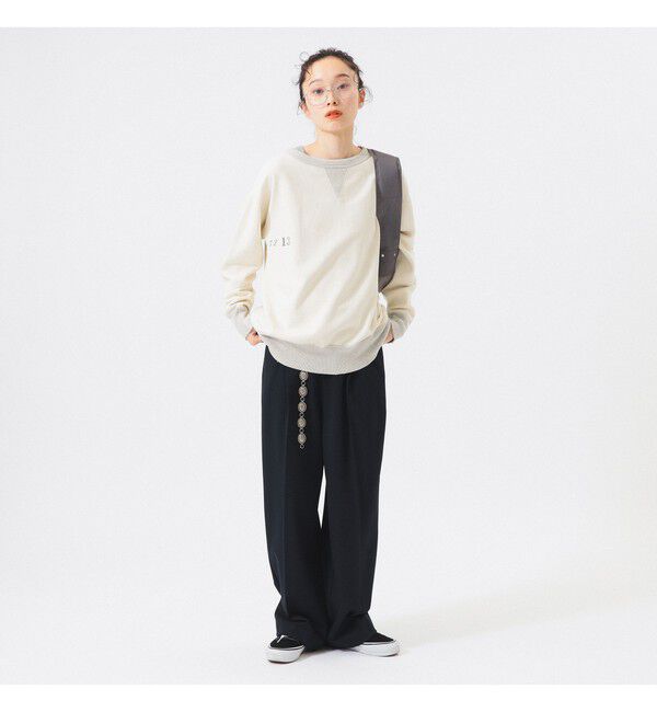 BEAMSBOY「【別注】 WAREHOUSE & CO. / ステンシル13 前V スウェット」|スウェット・ジャージ|