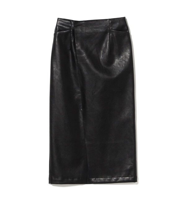 Demi-Luxe BEAMS 「【CLASSY.10月号掲載】AK+1 / フェイクレザー スカート」|スカート|