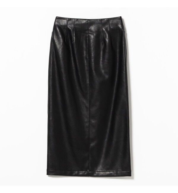 Demi-Luxe BEAMS 「【CLASSY.10月号掲載】AK+1 / フェイクレザー スカート」|スカート|