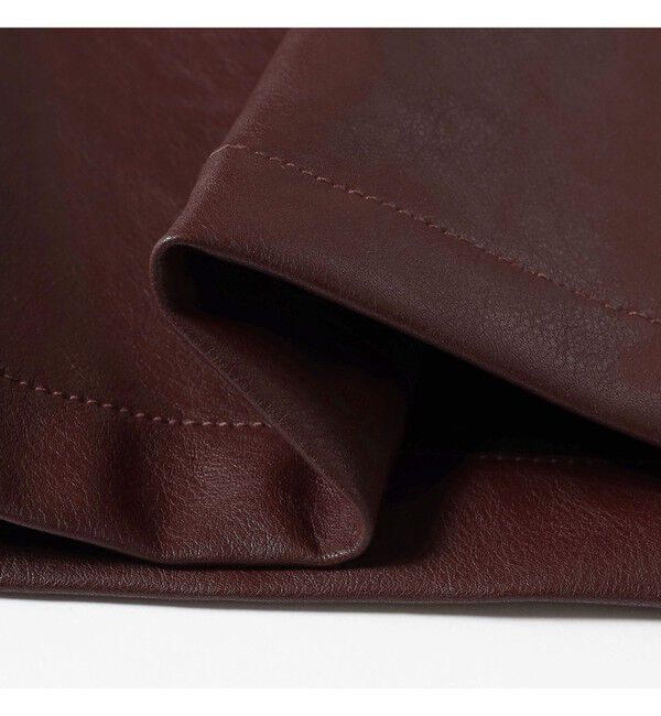 Demi-Luxe BEAMS 「【CLASSY.10月号掲載】AK+1 / フェイクレザー スカート」|スカート|