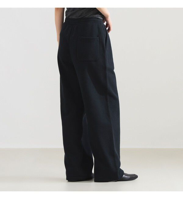 Demi-Luxe BEAMS 「AK+1 / 裏毛 スウェット パンツ」|チノ|BLACK