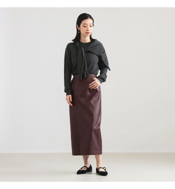 Demi-Luxe BEAMS 「AK+1 / 16ゲージ Vネック カーディガン」|ニット・セーター|